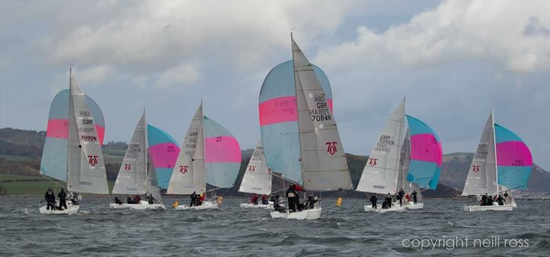 707 Scottish Championships at Port Edgar photo copyright Neill Ross / www.neillrossphoto.co.uk taken at Port Edgar Yacht Club and featuring the 707 class