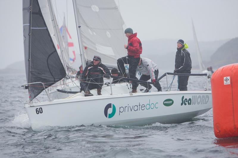 Seword win the 707 fleet in the Scottish Series at Clyde photo copyright Marc Turner / CCC taken at Clyde Cruising Club and featuring the 707 class