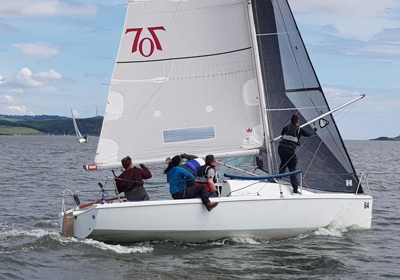 707 sailing in the June Forth Regatta photo copyright 707 Class Association taken at Port Edgar Yacht Club and featuring the 707 class