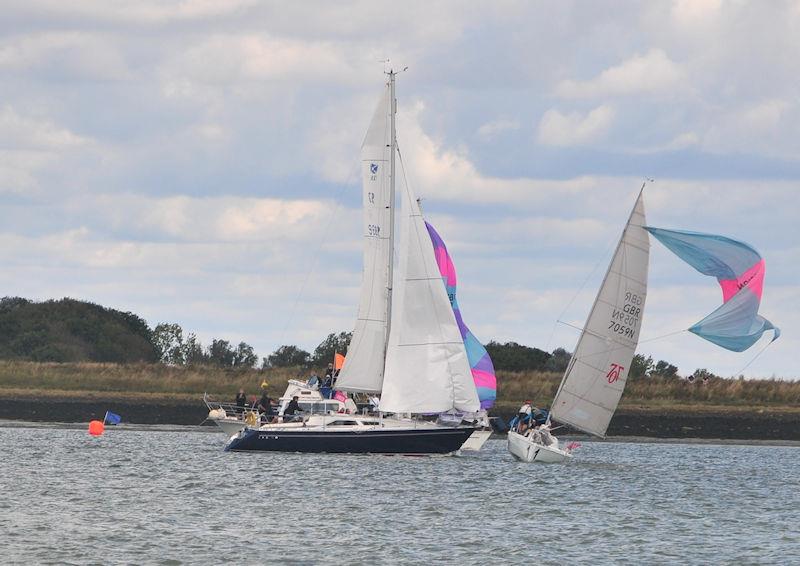 Burnham Week 2023 Day 2 photo copyright Alan Hanna taken at Burnham Sailing Club and featuring the 707 class