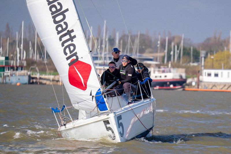 Qualifier 2 of RYA Match Racing Series at Burnham - photo © Petru Balau / sports.hub47.com