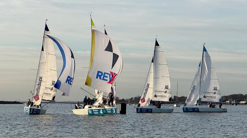 2025/26 University Sailing League Round 2 at Burnham photo copyright Nick Milton taken at Royal Corinthian Yacht Club and featuring the 707 class