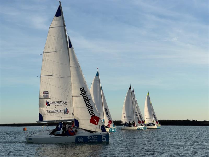 2025/26 University Sailing League Round 2 at Burnham photo copyright Nick Milton taken at Royal Corinthian Yacht Club and featuring the 707 class