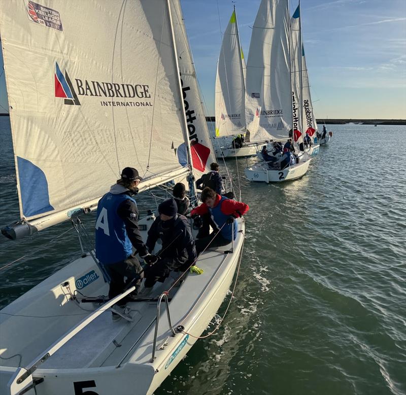 2025/26 University Sailing League Round 2 at Burnham photo copyright Nick Milton taken at Royal Corinthian Yacht Club and featuring the 707 class