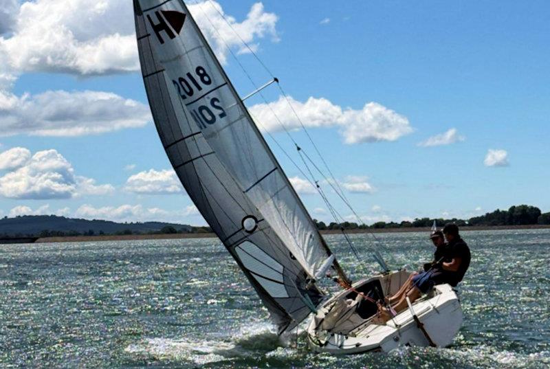 Thomas and Gust Funke (Hunter 18) - 9 Hour Race at Henley Midmar, South Africa - photo © Sharne Pretorious