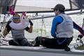 Racing on Saturday in the Wetsuit Outlet Hurricane 5.9 SX Nationals at Thorpe Bay