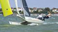 Racing on Saturday in the Wetsuit Outlet Hurricane 5.9 SX Nationals at Thorpe Bay