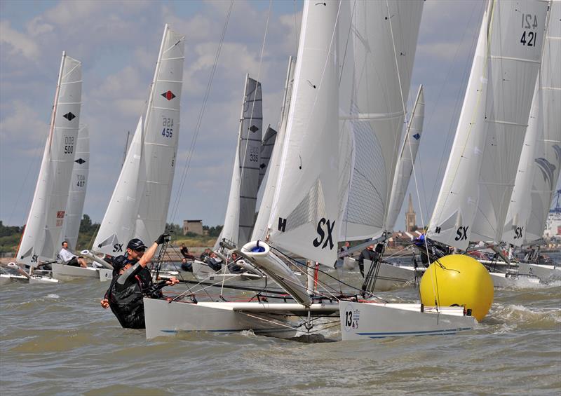 Hurricane 5.9 SX National Championships at Harwich photo copyright Gill Moon / www.eastcoast.photos taken at Harwich Town Sailing Club and featuring the Hurricane 5.9 SX class