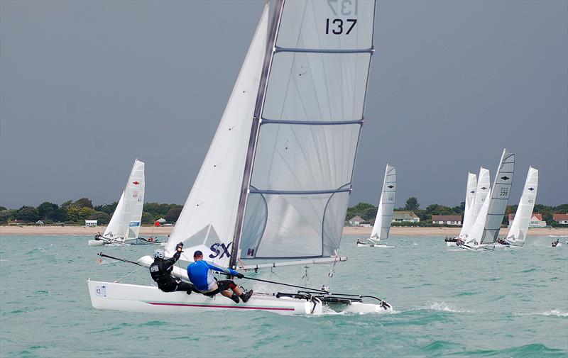 Hurricane Nationals at Pagham photo copyright Nick Champion / www.championmarinephotography.co.uk taken at Pagham Yacht Club and featuring the Hurricane 5.9 SX class