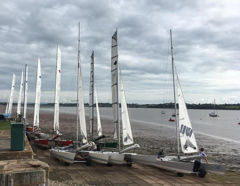 Hurricane 5.9 SXs at Starcross photo copyright Joseph Buxton-Smith taken at Starcross Yacht Club and featuring the Hurricane 5.9 SX class