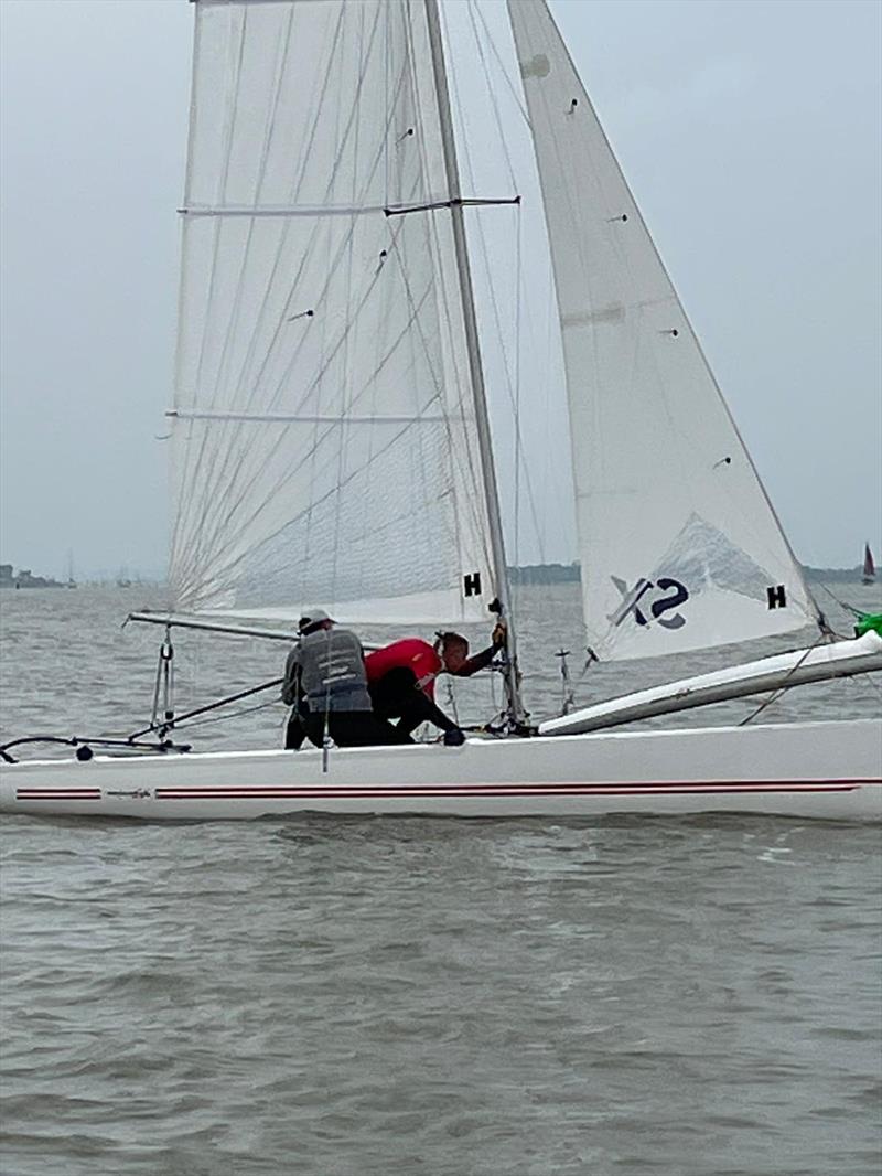 Hurricane 5.9 TT at Stone photo copyright Karl Terkelsen taken at Stone Sailing Club and featuring the Hurricane 5.9 SX class