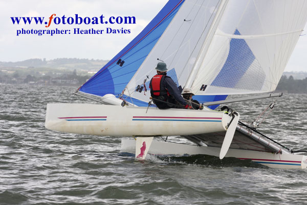 River Exe Regatta photo copyright Heather Davies / www.fotoboat.com taken at Topsham Sailing Club and featuring the Hurricane 5.9 SX class