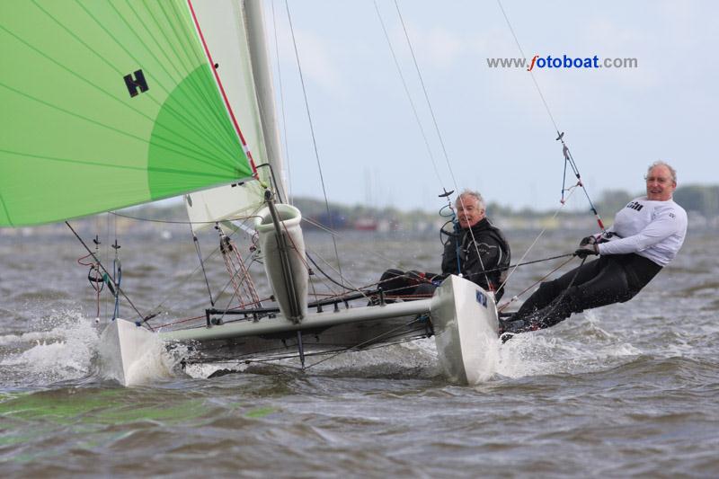 River Exe Regatta at Lympstone photo copyright Mike Rice / www.fotoboat.com taken at Lympstone Sailing Club and featuring the Hurricane 5.9 SX class