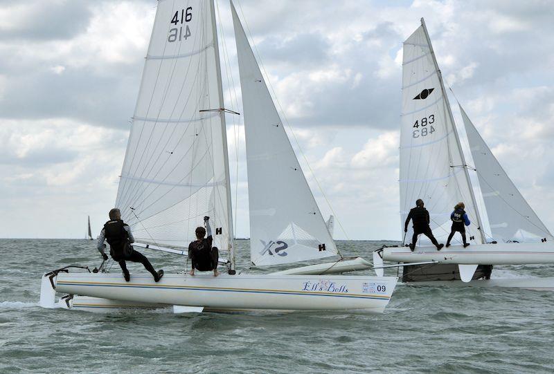 Hurricane 5.9 SX National Championship at Thorpe Bay  photo copyright Nick Champion / www.championmarinephotography.co.uk taken at Thorpe Bay Yacht Club and featuring the Hurricane 5.9 SX class