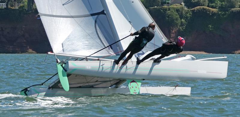 Hurricanes at Starcross photo copyright Heather Davies taken at Starcross Yacht Club and featuring the Hurricane 5.9 SX class