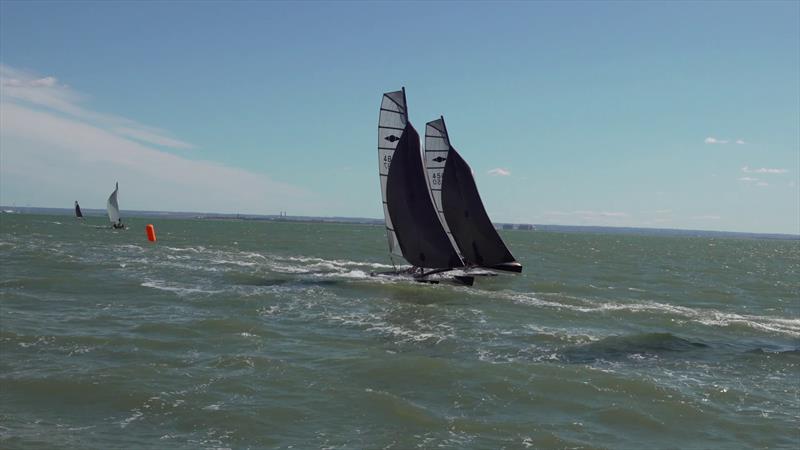 Hurricane 5.9 SX TT at Thorpe Bay photo copyright Struan Wallace taken at Thorpe Bay Yacht Club and featuring the Hurricane 5.9 SX class