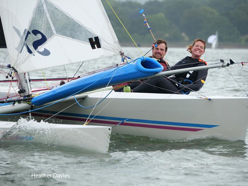 River Exe Regatta 2023 photo copyright Heather Davies taken at Topsham Sailing Club and featuring the Hurricane 5.9 SX class