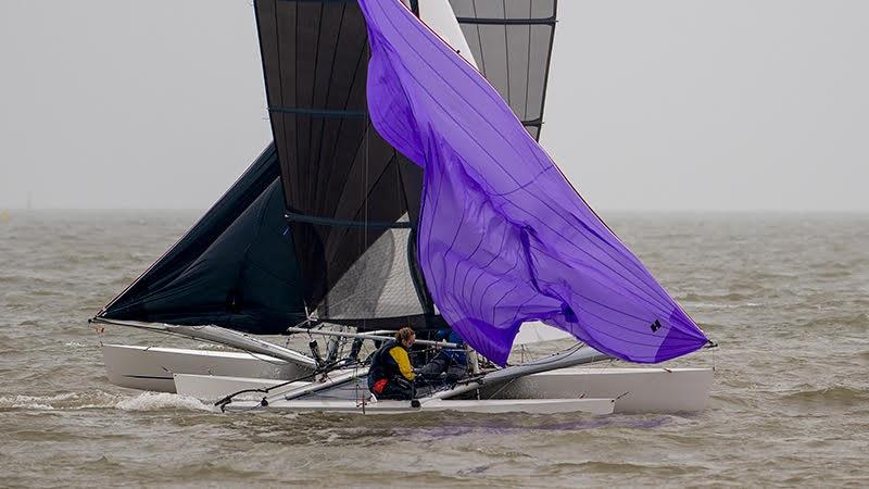 20th Hurricane SX National Championships at Harwich Town photo copyright David Maynard / alleycatmedia.co.uk taken at Harwich Town Sailing Club and featuring the Hurricane 5.9 SX class