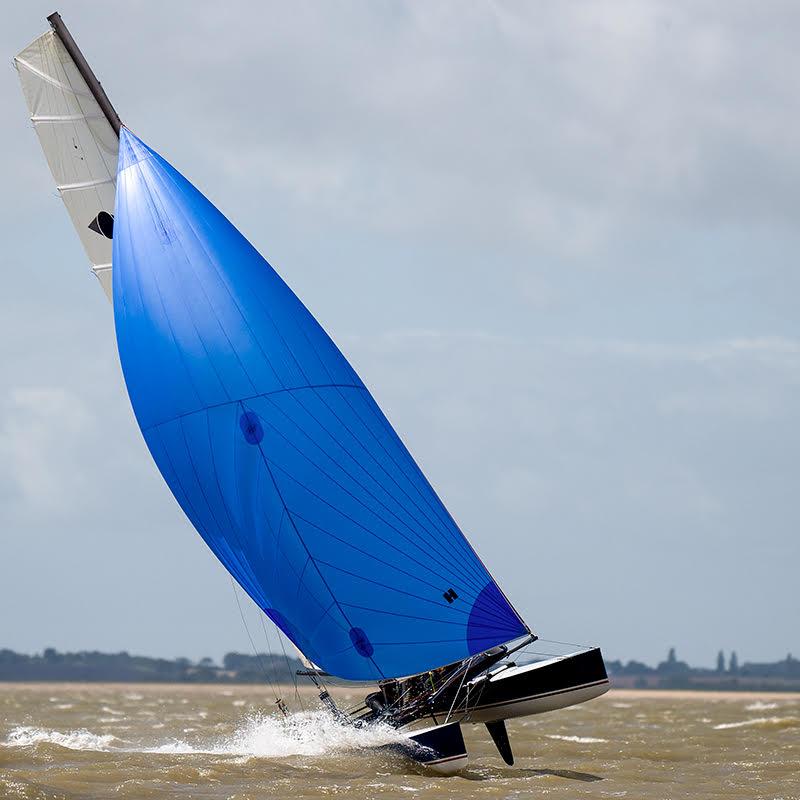 20th Hurricane SX National Championships at Harwich Town photo copyright David Maynard / alleycatmedia.co.uk taken at Harwich Town Sailing Club and featuring the Hurricane 5.9 SX class