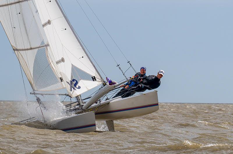 20th Hurricane SX National Championships at Harwich Town photo copyright David Maynard / alleycatmedia.co.uk taken at Harwich Town Sailing Club and featuring the Hurricane 5.9 SX class