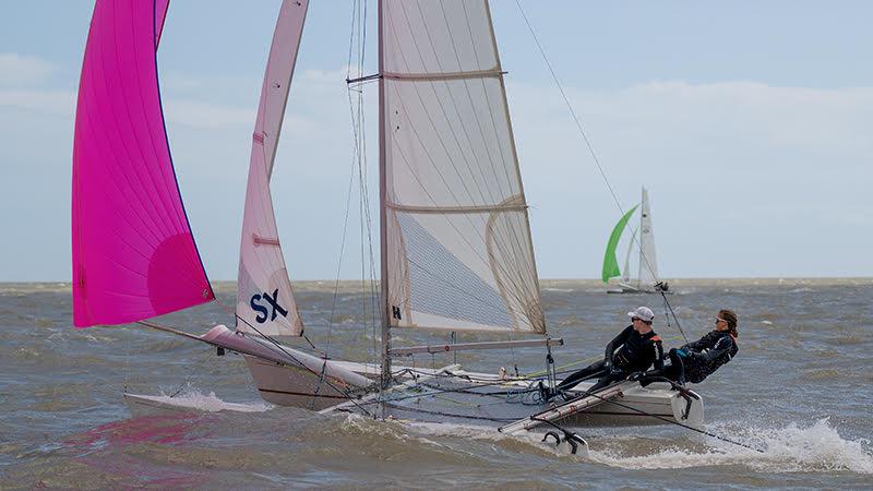 20th Hurricane SX National Championships at Harwich Town photo copyright David Maynard / alleycatmedia.co.uk taken at Harwich Town Sailing Club and featuring the Hurricane 5.9 SX class