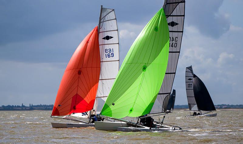 20th Hurricane SX National Championships at Harwich Town photo copyright David Maynard / alleycatmedia.co.uk taken at Harwich Town Sailing Club and featuring the Hurricane 5.9 SX class