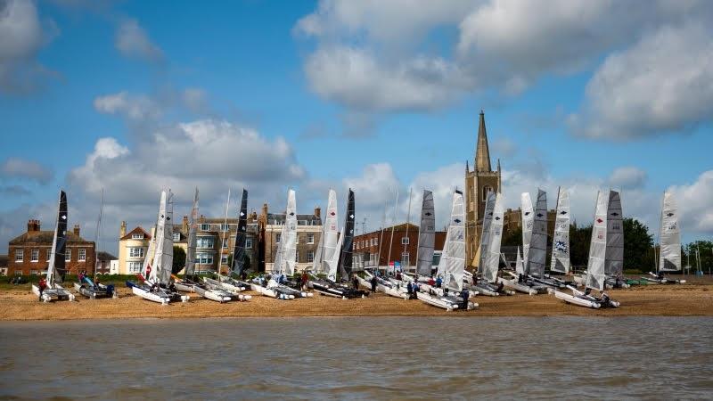 20th Hurricane SX National Championships at Harwich Town photo copyright David Maynard / alleycatmedia.co.uk taken at Harwich Town Sailing Club and featuring the Hurricane 5.9 SX class