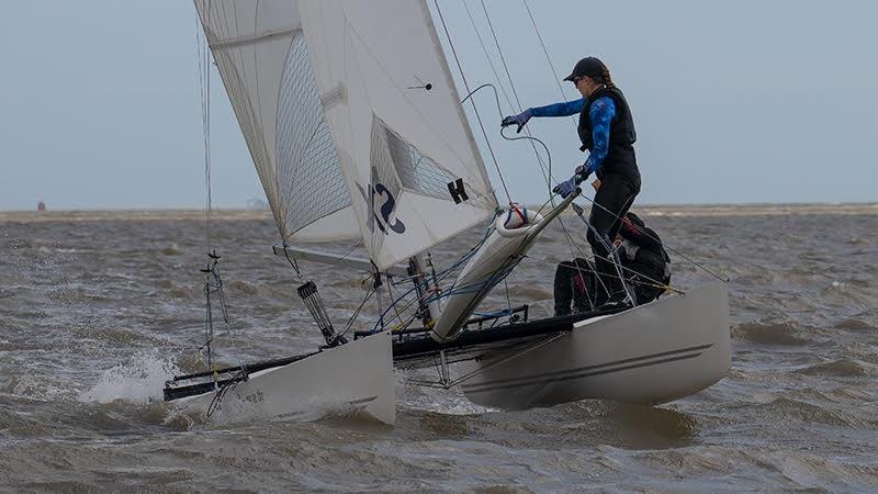 20th Hurricane SX National Championships at Harwich Town photo copyright David Maynard / alleycatmedia.co.uk taken at Harwich Town Sailing Club and featuring the Hurricane 5.9 SX class