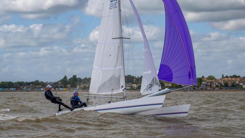 20th Hurricane SX National Championships at Harwich Town photo copyright David Maynard / alleycatmedia.co.uk taken at Harwich Town Sailing Club and featuring the Hurricane 5.9 SX class
