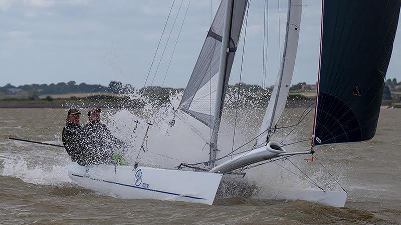 20th Hurricane SX National Championships at Harwich Town photo copyright David Maynard / alleycatmedia.co.uk taken at Harwich Town Sailing Club and featuring the Hurricane 5.9 SX class