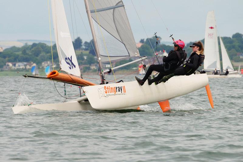River Exe Regatta at Starcross photo copyright Garnett Showell taken at Starcross Yacht Club and featuring the Hurricane 5.9 SX class