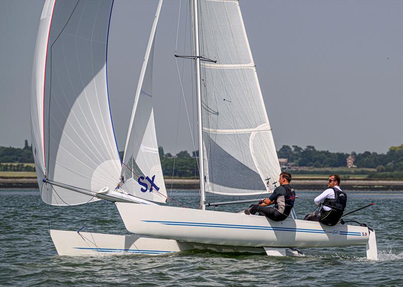 Hurricane 5.9 TT at Stone photo copyright David Maynard / www.alleycatphotographer.com taken at Stone Sailing Club and featuring the Hurricane 5.9 SX class