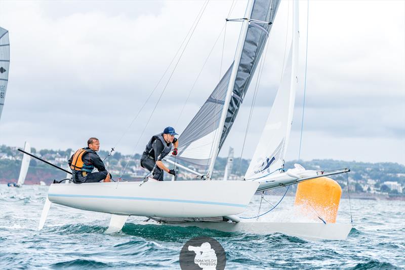 Hurricane 5.9 Nationals at Paignton Day 3 photo copyright Tom Wild / tomwildyphotos.squarespace.com taken at Paignton Sailing Club and featuring the Hurricane 5.9 SX class