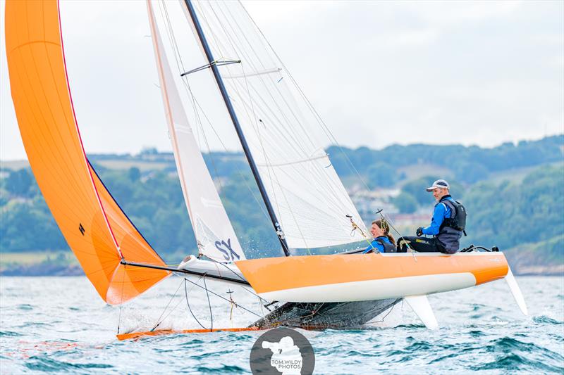 Hurricane 5.9 Nationals at Paignton Day 3 photo copyright Tom Wild / tomwildyphotos.squarespace.com taken at Paignton Sailing Club and featuring the Hurricane 5.9 SX class