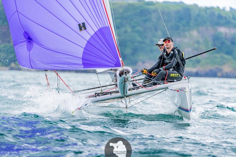 Hurricane 5.9 Nationals at Paignton Day 3 photo copyright Tom Wild / tomwildyphotos.squarespace.com taken at Paignton Sailing Club and featuring the Hurricane 5.9 SX class