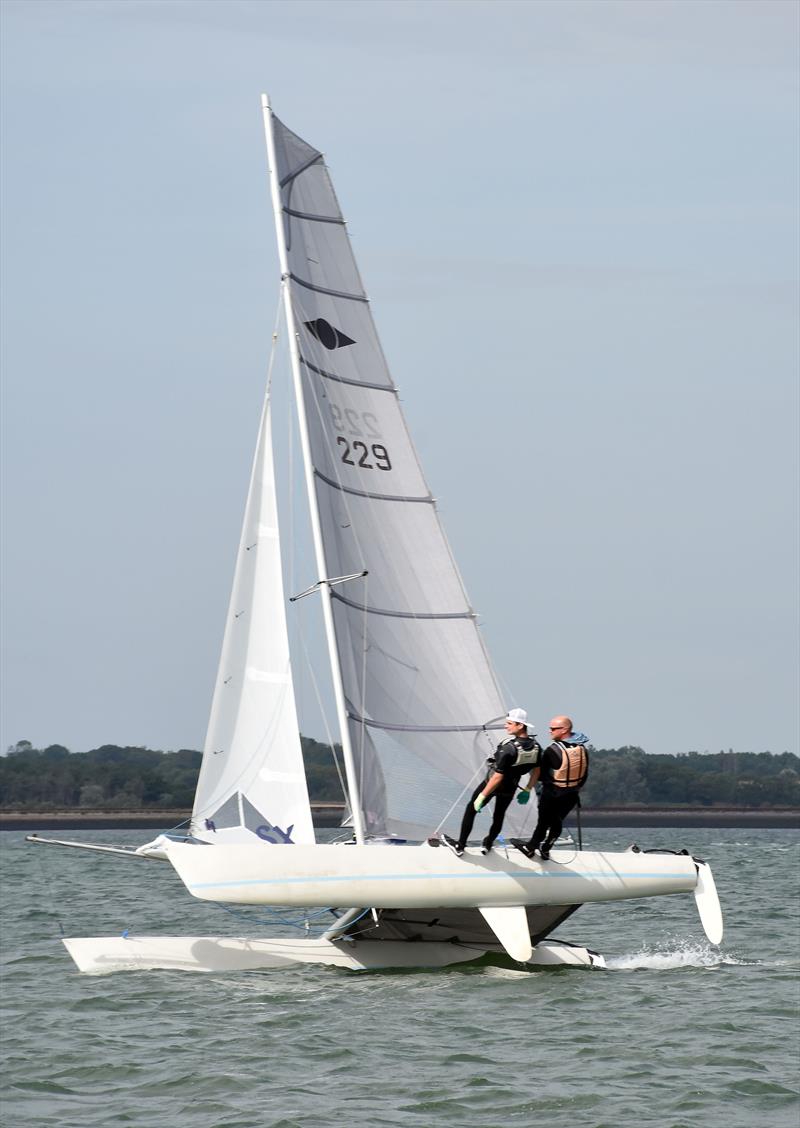 Stone Week 2025 photo copyright Nick Champion / www.championmarinephotography.co.uk taken at Stone Sailing Club and featuring the Hurricane 5.9 SX class