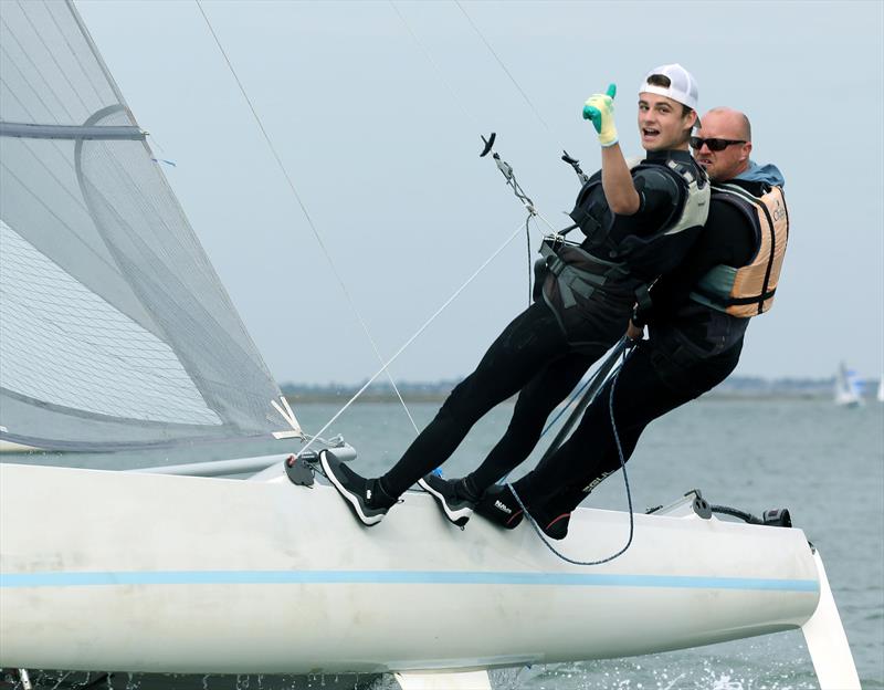 Stone Week 2025 photo copyright Nick Champion / www.championmarinephotography.co.uk taken at Stone Sailing Club and featuring the Hurricane 5.9 SX class