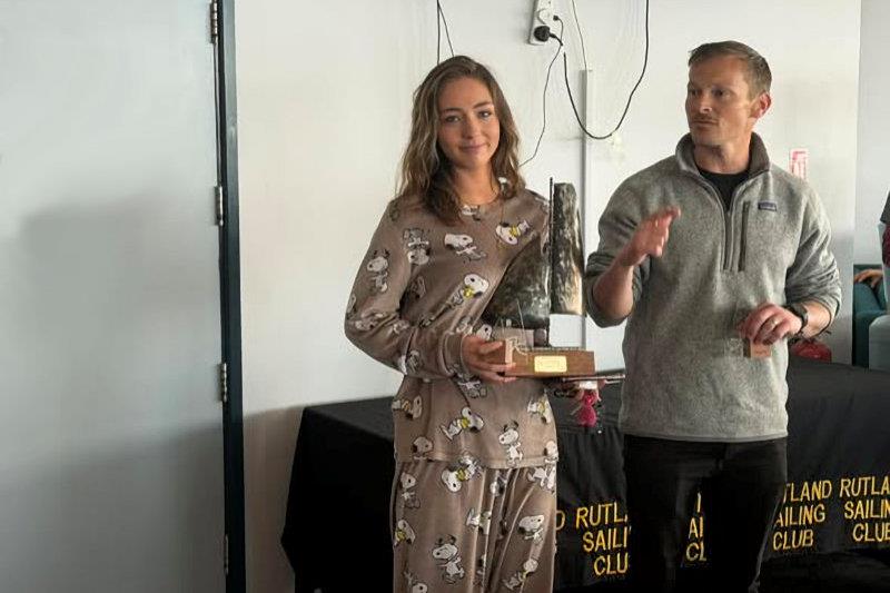 Jack Tindale and Maisie Allen, overall winners - Hurricane 5.9 SX Inland Championship at Rutland - photo © RSC
