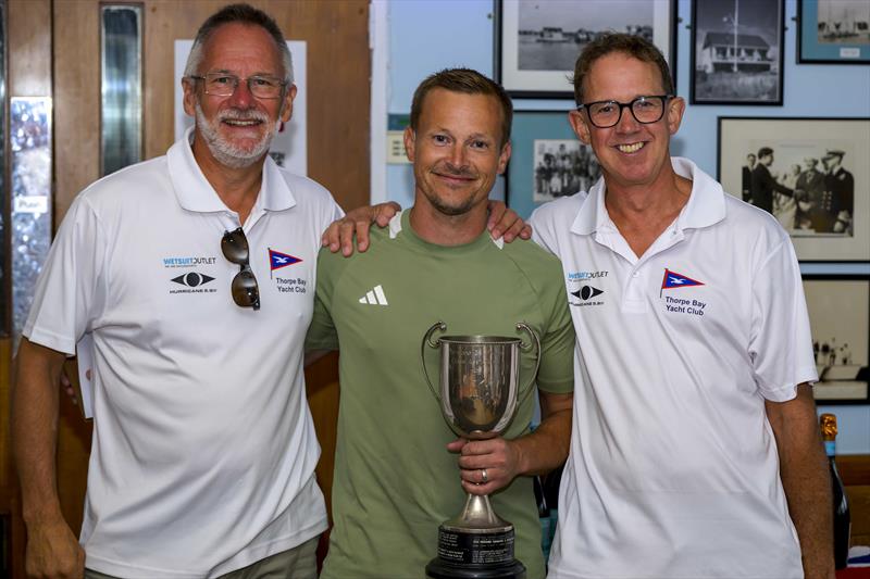 Prize Giving in the Wetsuit Outlet Hurricane 5.9 SX Nationals at Thorpe Bay - photo © David Maynard / www.alleycatphotographer.com