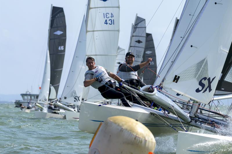 Racing on Saturday in the Wetsuit Outlet Hurricane 5.9 SX Nationals at Thorpe Bay - photo © David Maynard / www.alleycatphotographer.com