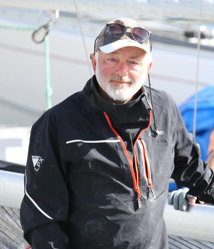 Nigel Grogan, Managing Director of Hyde Sails photo copyright Mark Jardine taken at  and featuring the  class