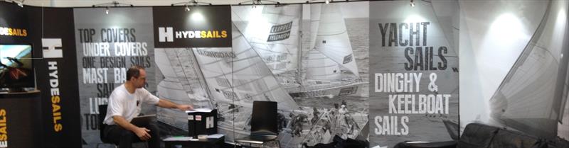 Hyde Sails at stand at boot Düsseldorf photo copyright Hyde Sails taken at  and featuring the  class
