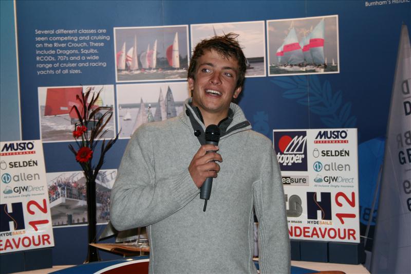 The Hyde-sponsored Endeavour Trophy was won by a young RS200 duo photo copyright Sue Pelling taken at Royal Ocean Racing Club, Cowes and featuring the  class