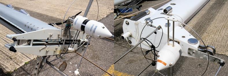 Old and new: simplyfing the systems at the top of the mast photo copyright Mark Jardine taken at  and featuring the  class