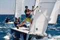 © Dean Barnes Fast-paced mark rounding action in the IC24 Class at the 2023 St. Thomas International Regatta © Dean Barnes