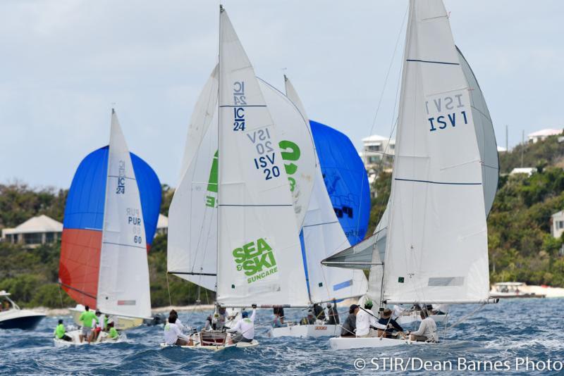 2018 St. Thomas International Regatta - Day 3 photo copyright STIR / Dean Barnes taken at St. Thomas Yacht Club and featuring the IC24 class