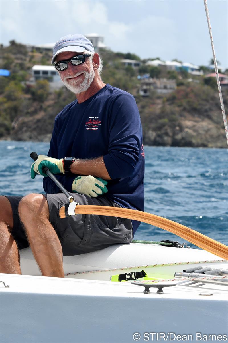 STIR regatta director Dave Franzel  photo copyright St. Thomas International Regatta/Dave Franzel Collection taken at St. Thomas Yacht Club and featuring the IC24 class