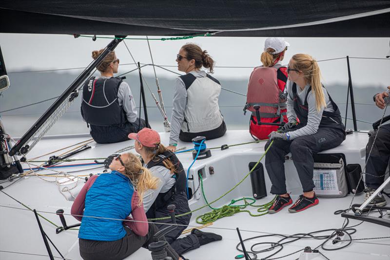 Girl power on the IC37 by Melges photo copyright Hannah Noll taken at  and featuring the IC37 class