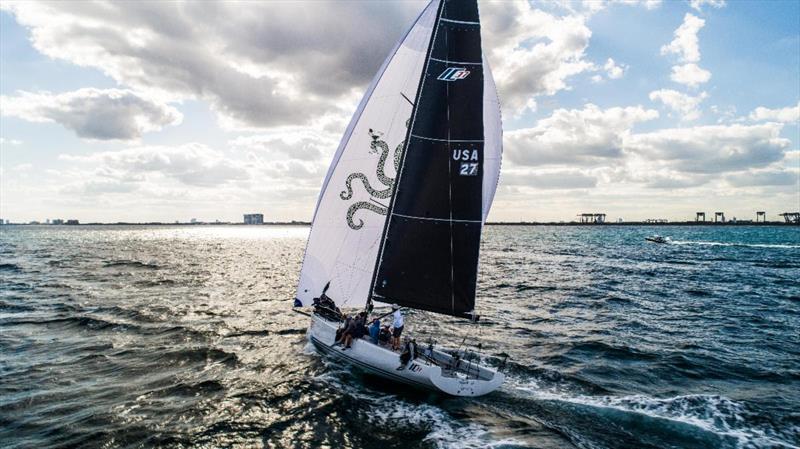 Melges IC37 Winter Series - Practice day in Fort Lauderdale photo copyright Melges Performance Sailboats taken at  and featuring the IC37 class