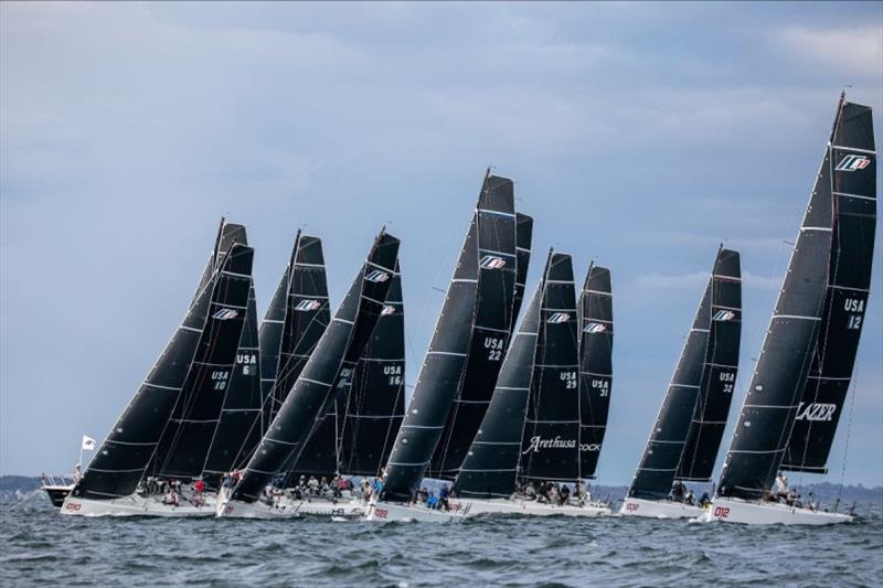 Melges IC37 US National Championship - Day 1 photo copyright Melges Performance Sailboats / Morgan Kinney taken at New York Yacht Club and featuring the IC37 class